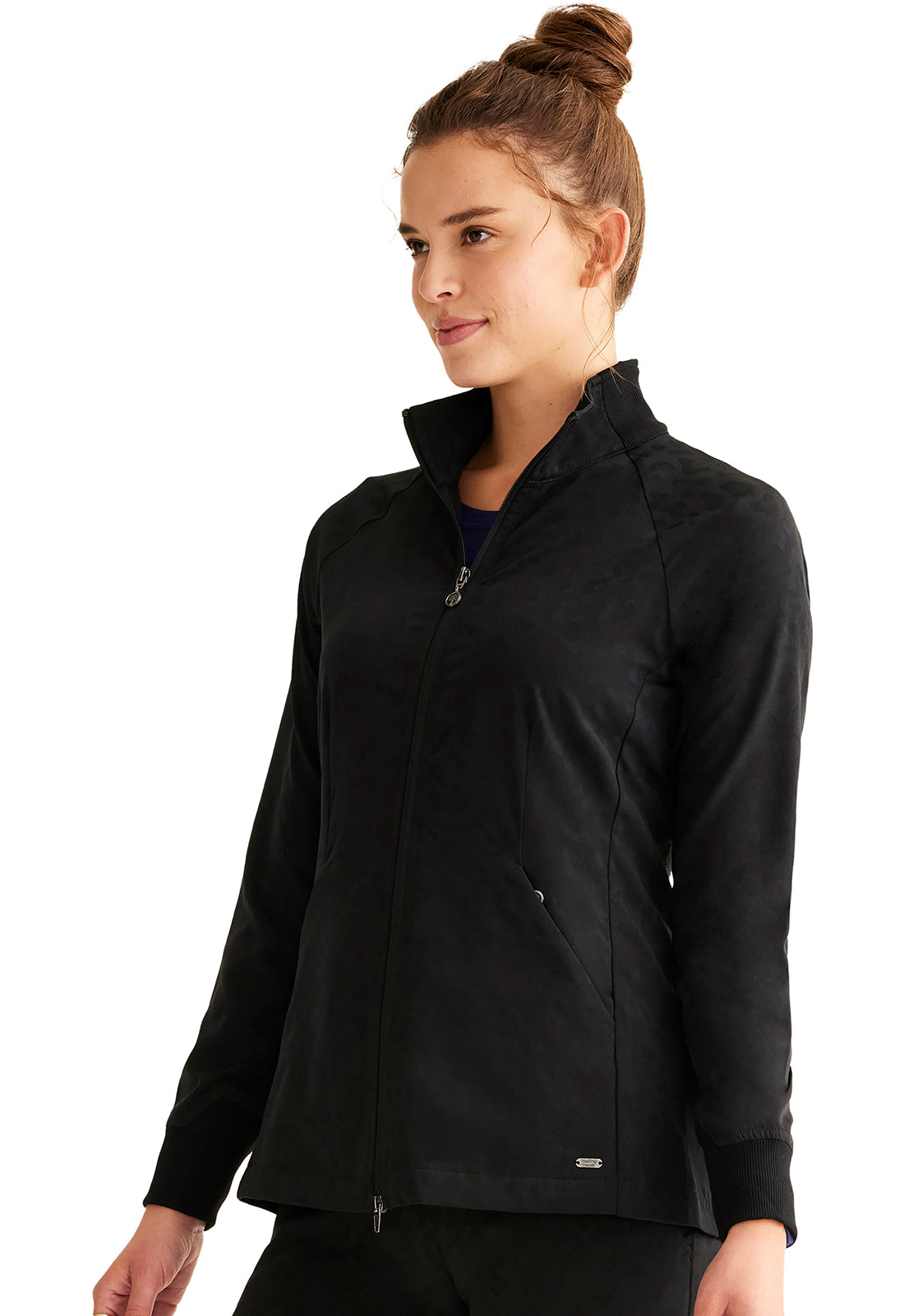 Purple Label Jacquard HH301 Women's Devon Jacket Black