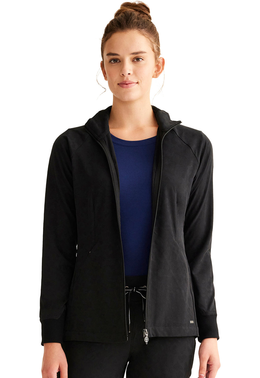 Purple Label Jacquard HH301 Women's Devon Jacket Black
