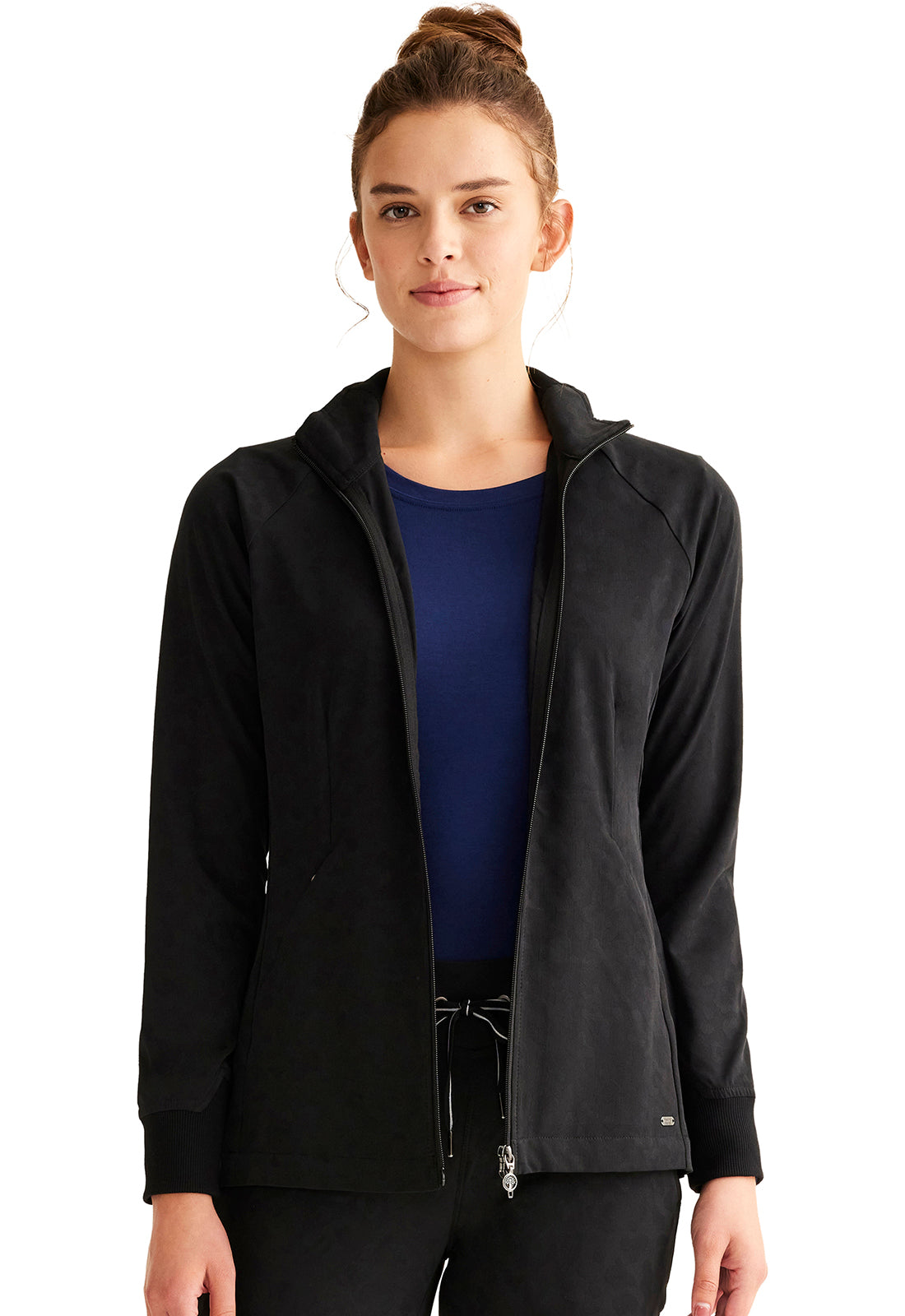 Purple Label Jacquard HH301 Women's Devon Jacket Black