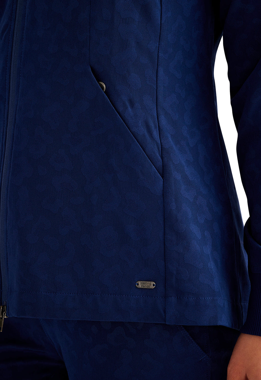 Purple Label Jacquard HH301 Women's Devon Jacket Navy