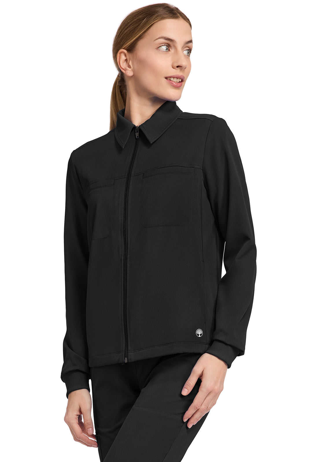 HH Works HH321 Women's 7-Pocket Zip-Front Jacket Black