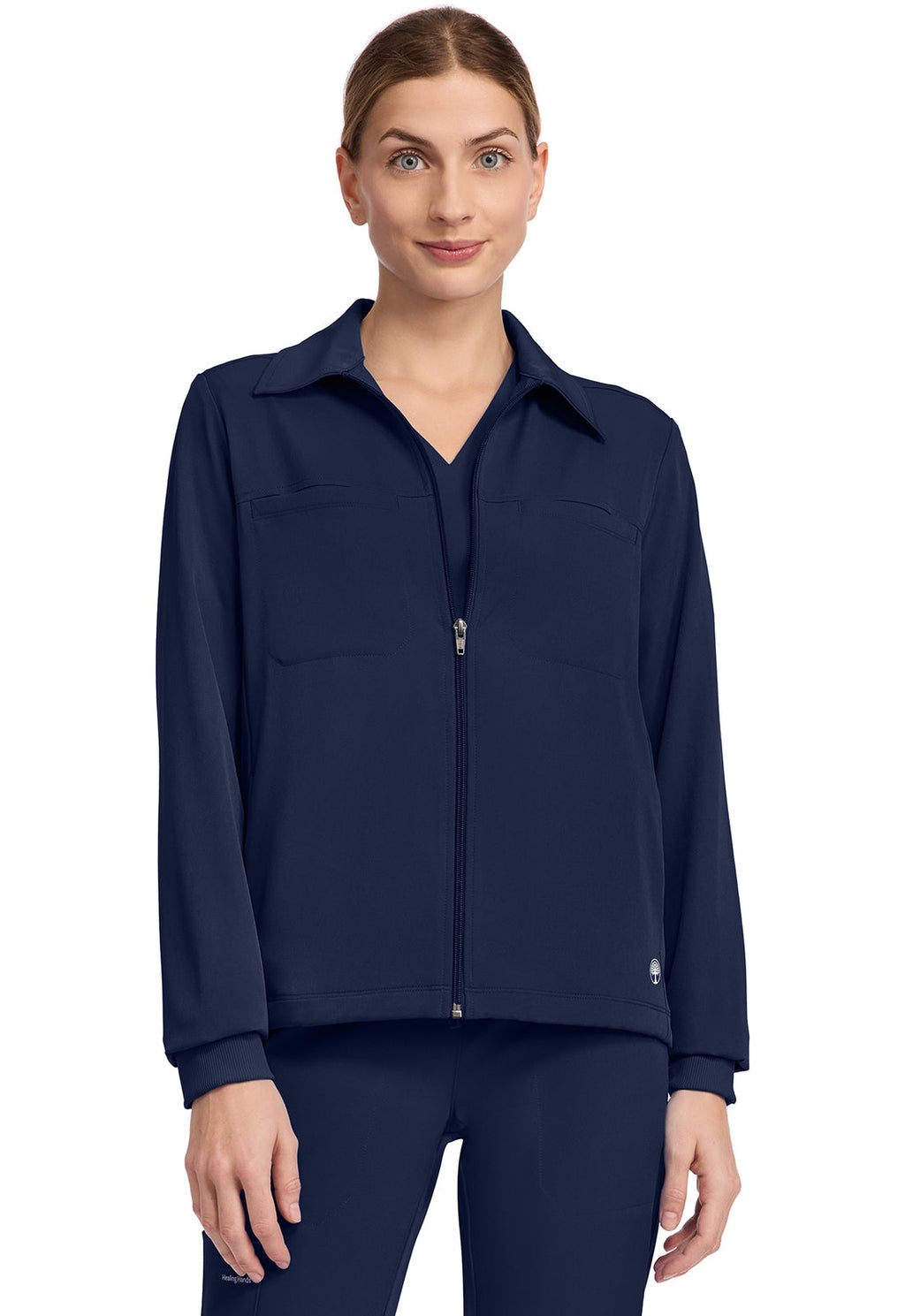 HH Works HH321 Women's 7-Pocket Zip-Front Jacket Navy