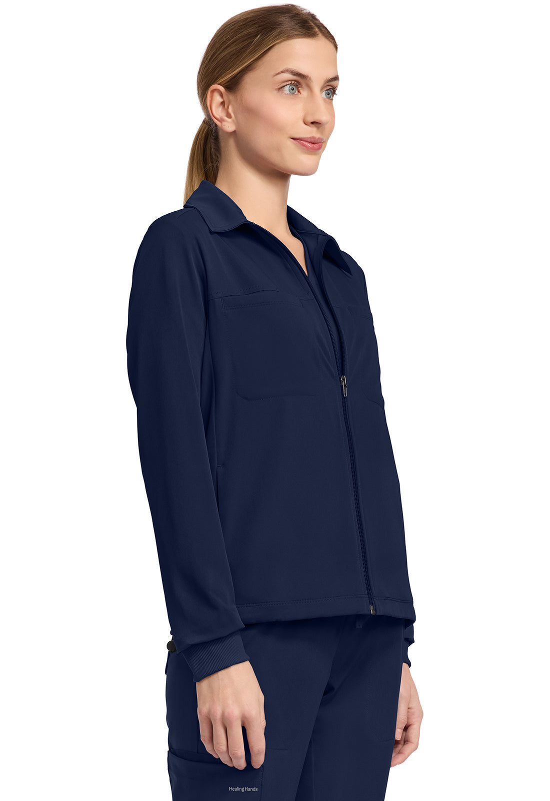 HH Works HH321 Women's 7-Pocket Zip-Front Jacket Navy