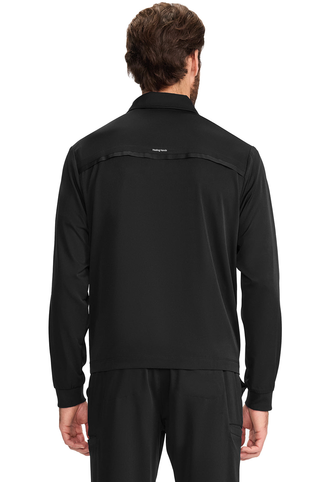 HH Works HH322 Men's Zip Front Jacket Black
