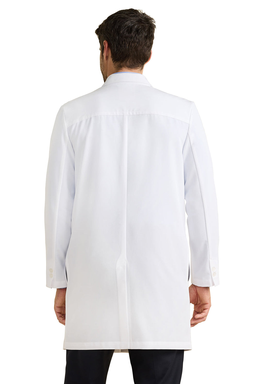 White Coat HH401 Men's Lawrence Men's 37" Lab Coat White