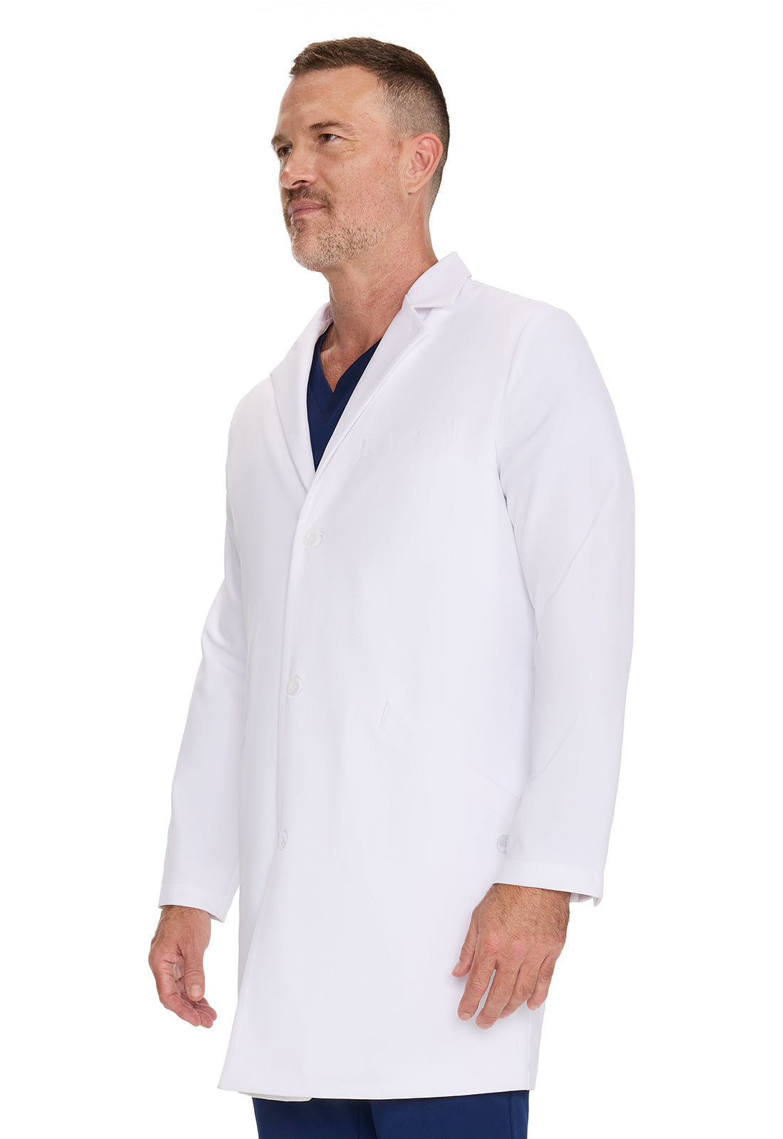 White Coat HH404 Men's 36" Lab Coat White