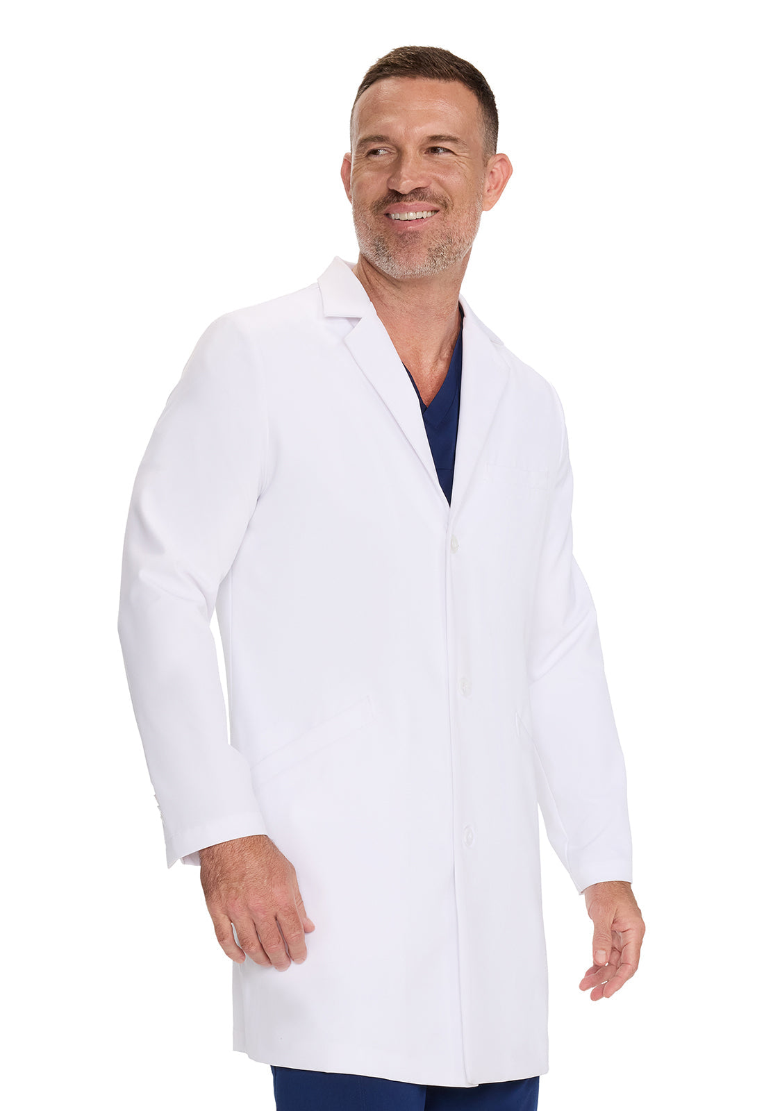 White Coat HH404 Men's 36" Lab Coat White