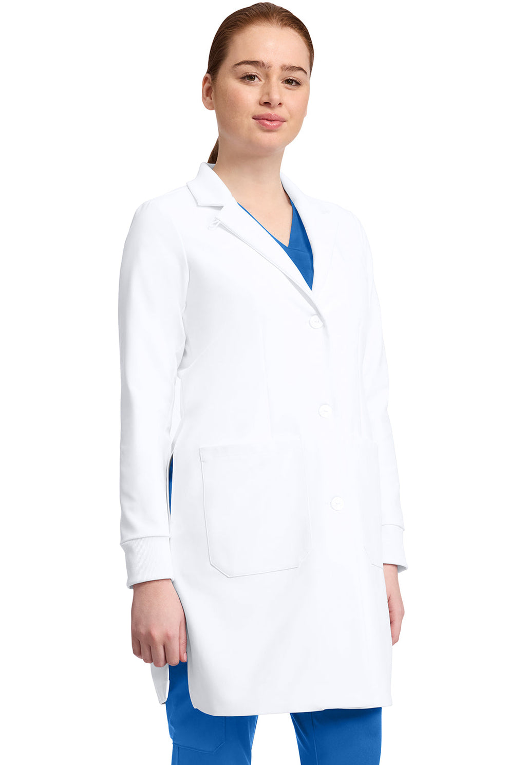 HH White Coat HH405 Womens 6-Pocket Dental Lab Coat White