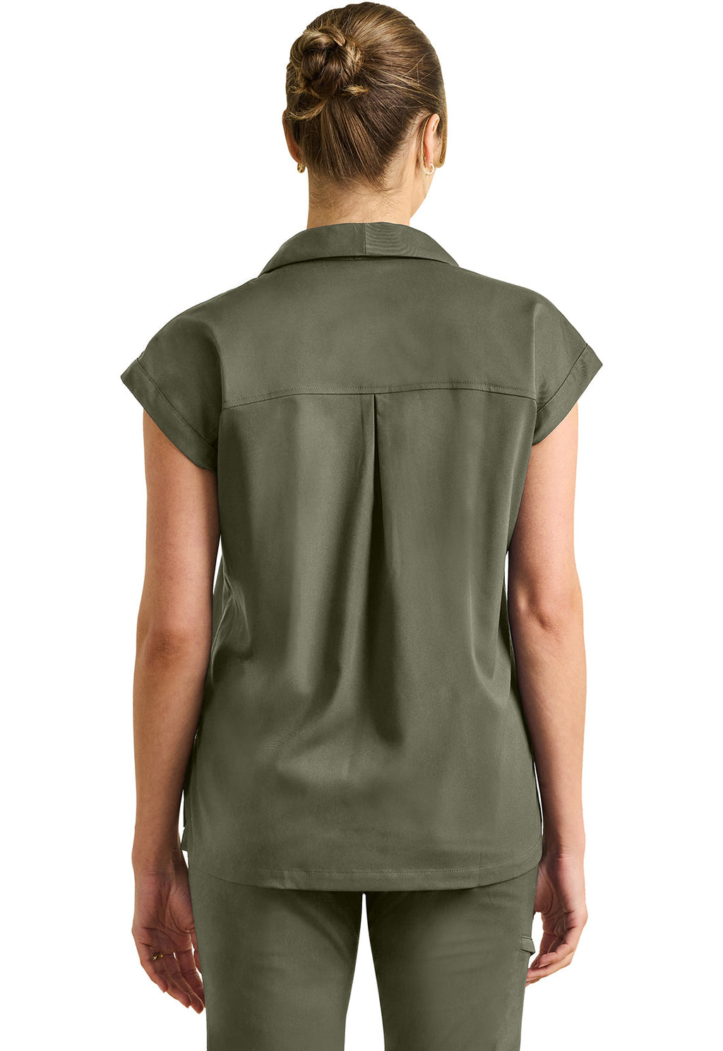 HH Purple Label HH607 Jazz Collared Tuckable Shirt Olive