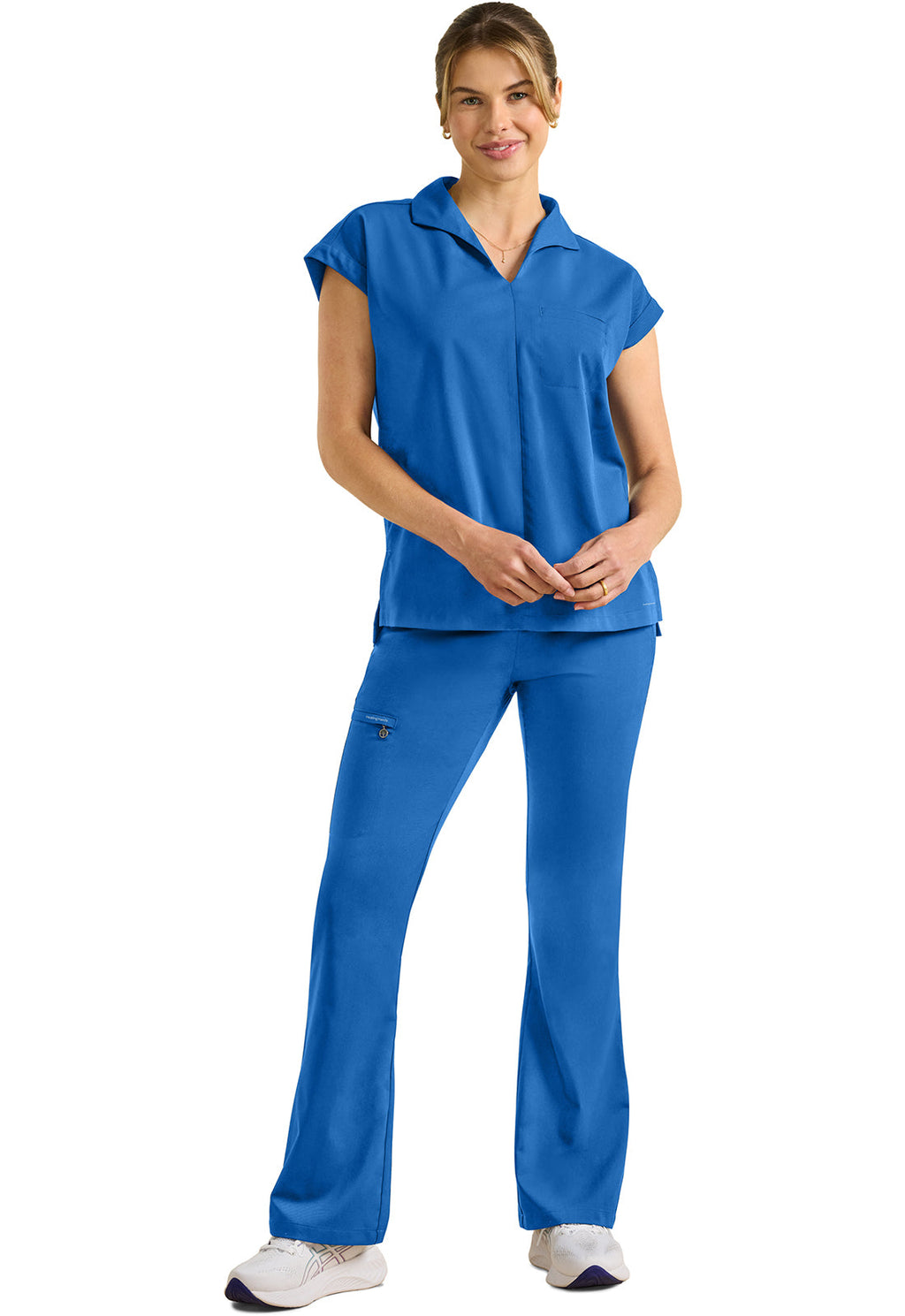 HH Purple Label HH607 Jazz Collared Tuckable Shirt Royal