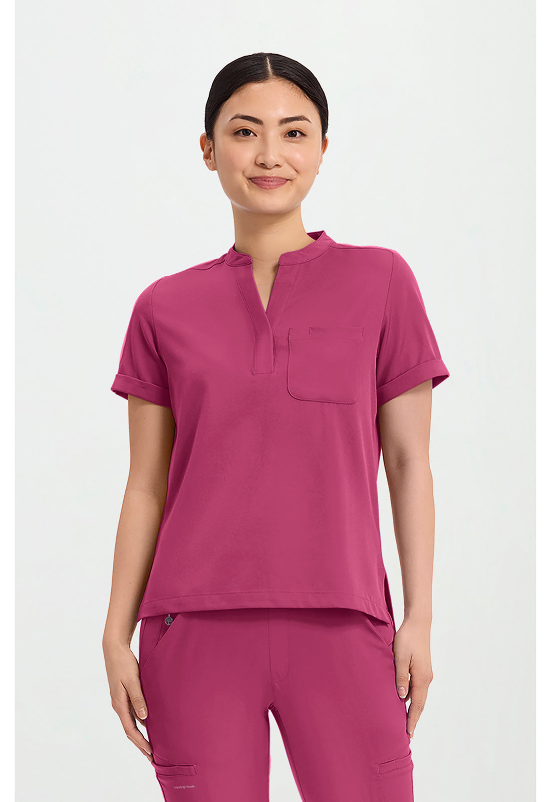 HH Works HH650 Women's Macy Scrub Top Cherry Wine