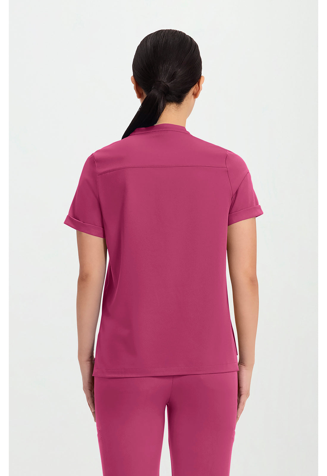 HH Works HH650 Women's Macy Scrub Top Cherry Wine