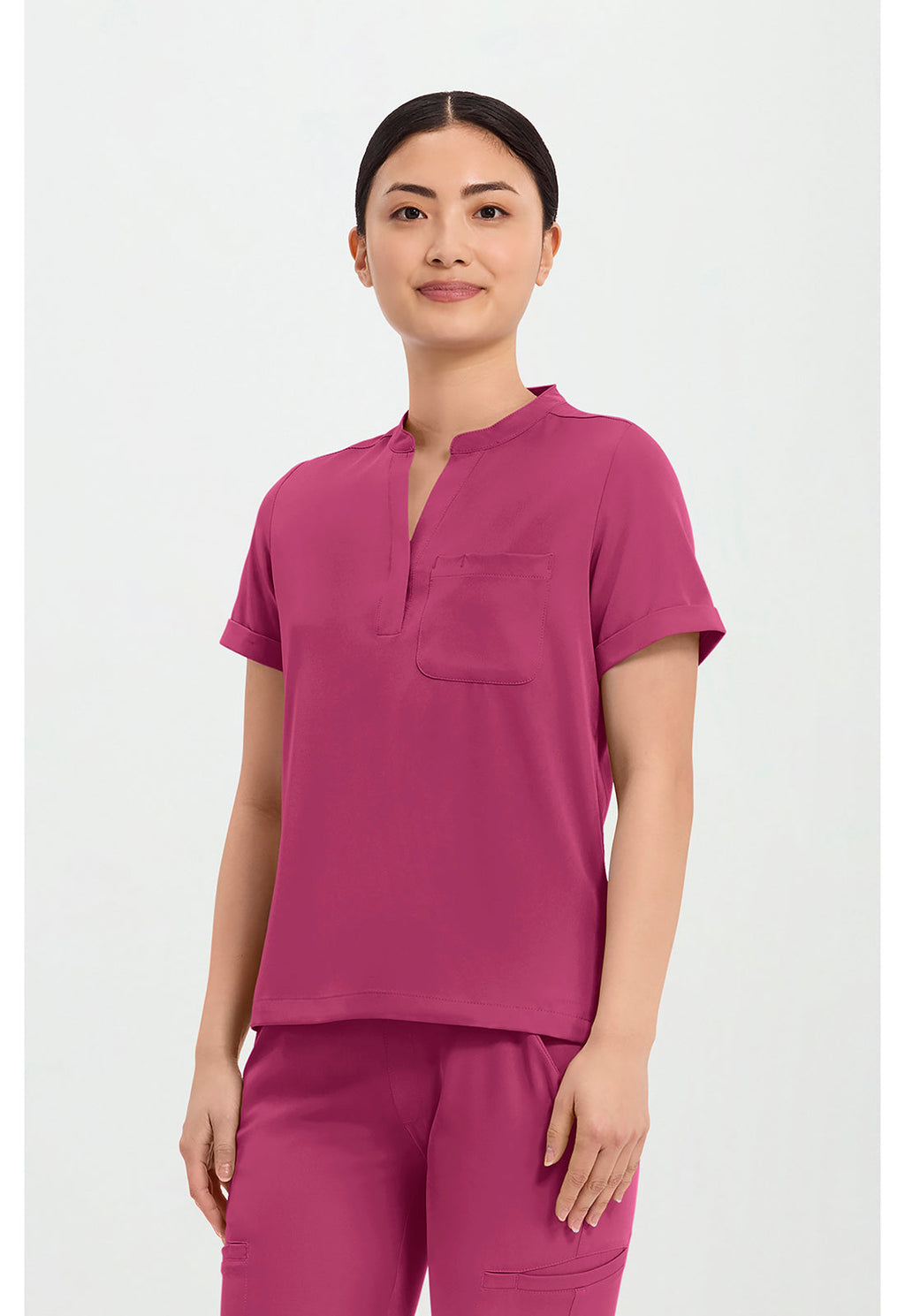 HH Works HH650 Women's Macy Scrub Top Cherry Wine