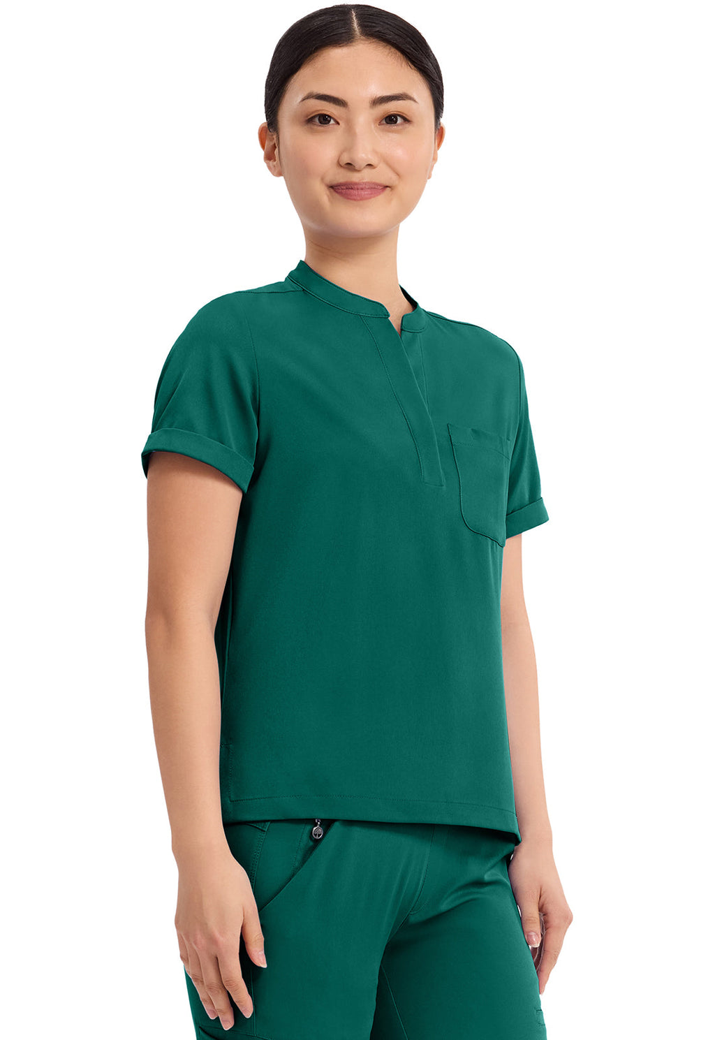 HH Works HH650 Macy 1 Pocket Scrub Top Hunter