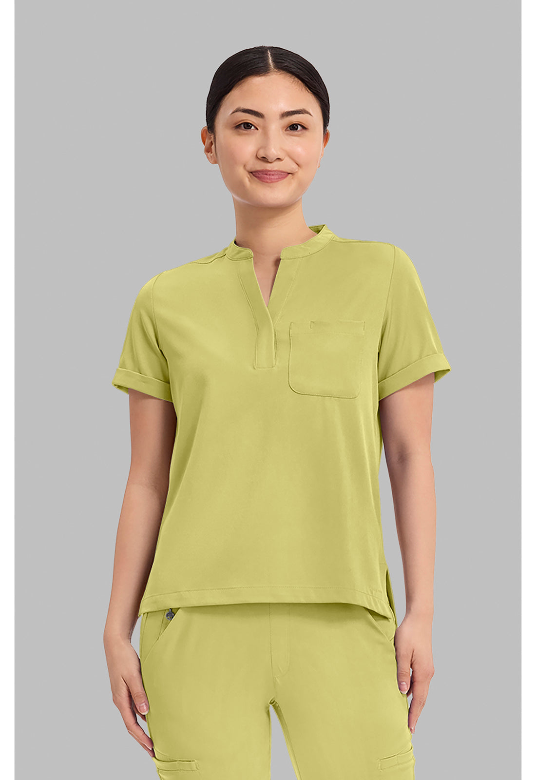 HH Works HH650 Women's Macy Scrub Top Retro Lime