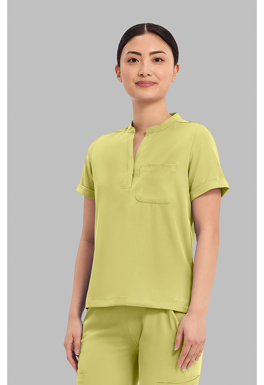 HH Works HH650 Women's Macy Scrub Top Retro Lime