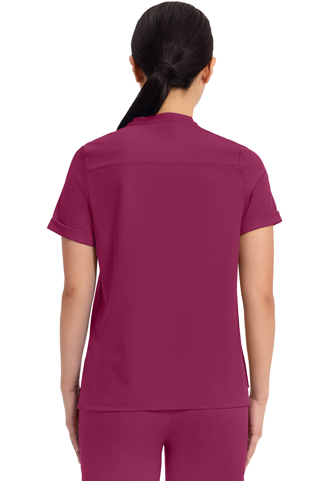 HH Works HH650 Women's Macy Scrub Top Wine