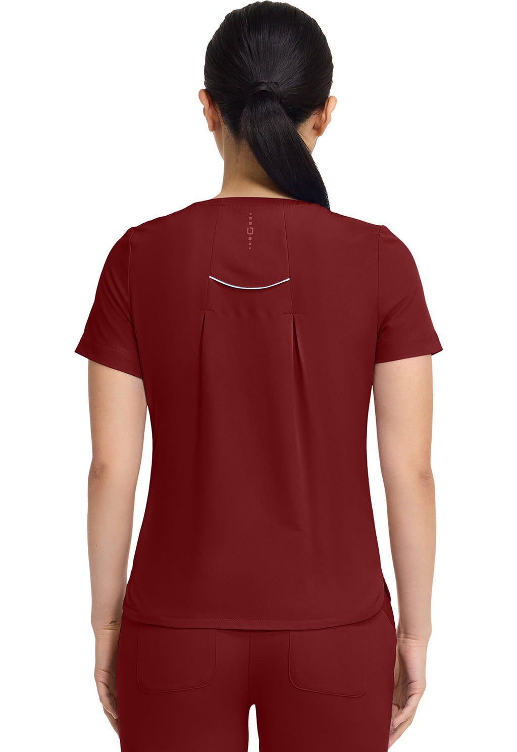 HH 360 HH702 Crew Neck Top Garnet Red