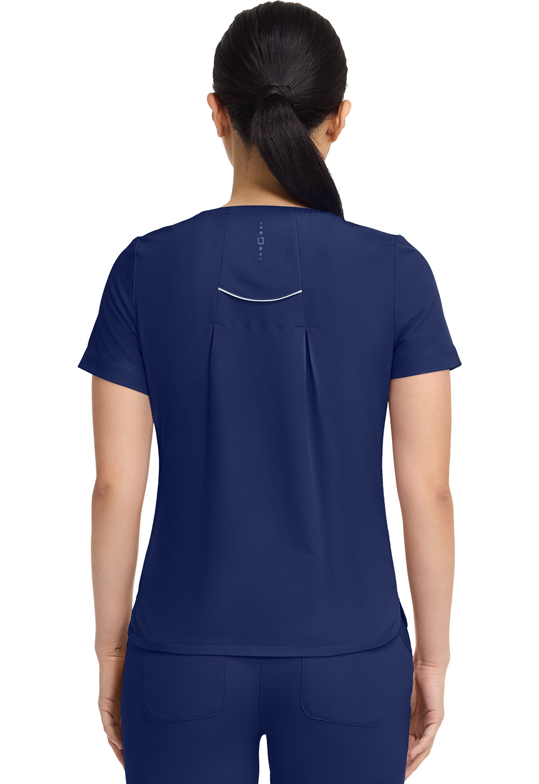 HH 360 HH702 Women's Crew Neck Scrub Top Navy
