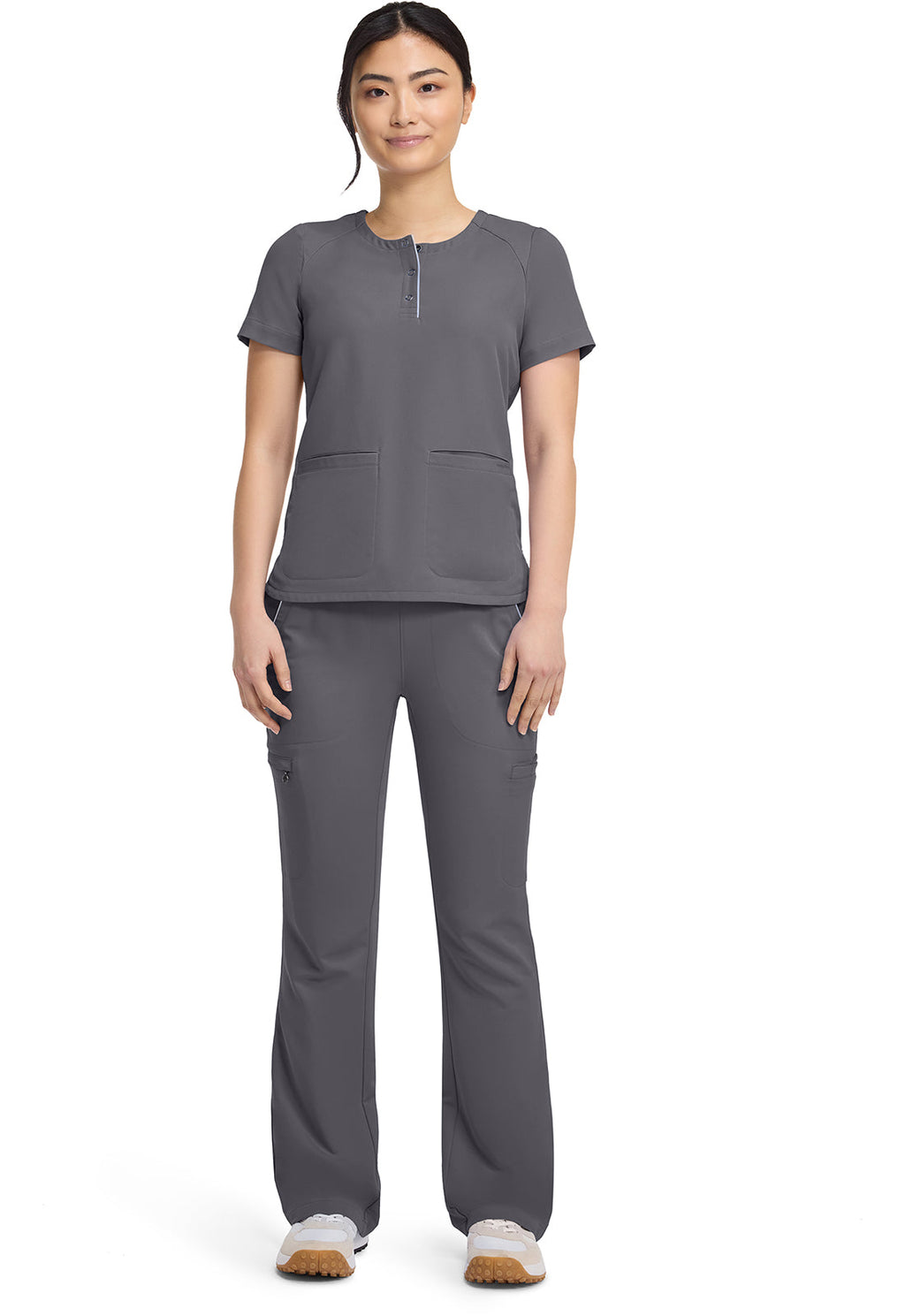 HH 360 HH702 Crew Neck Top Pewter