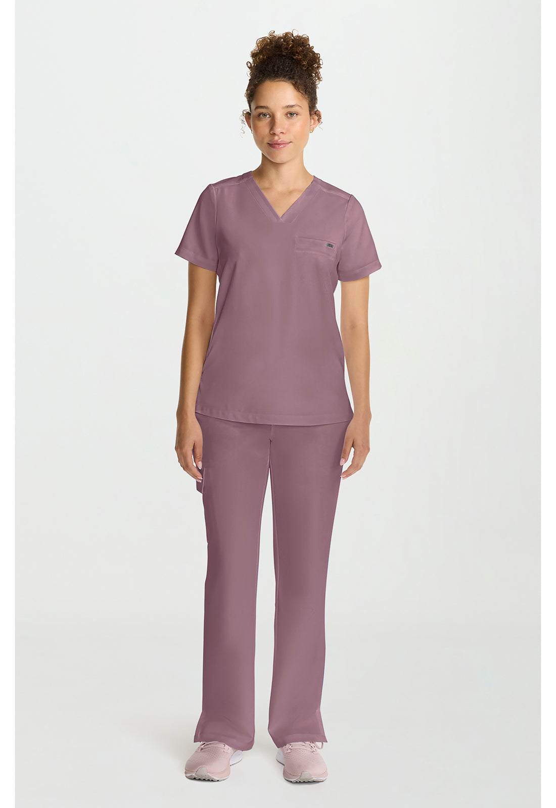 Quest HH755 Women's Tuck-in V-Neck Scrub Top Elderberry