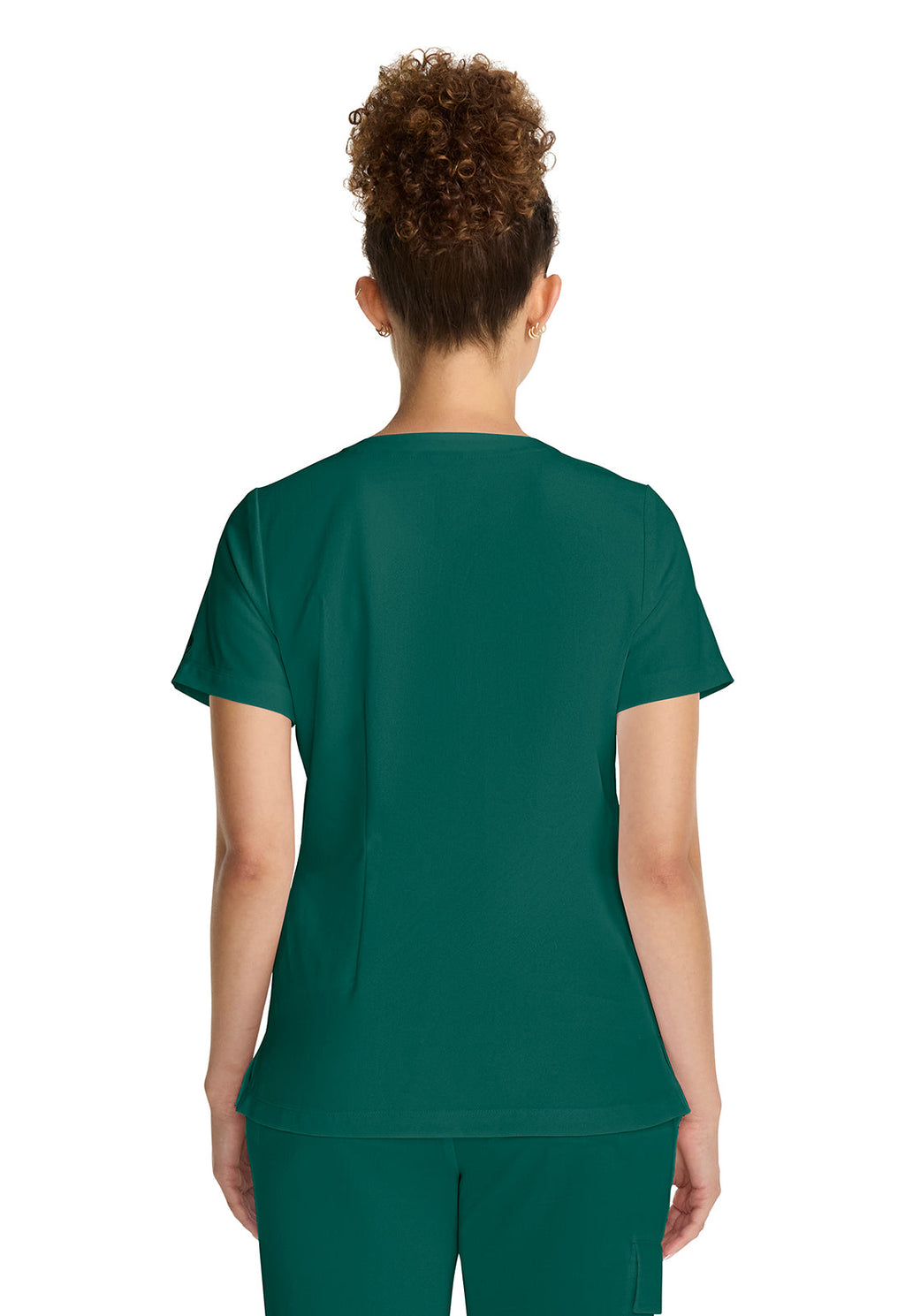 Quest HH755 Women's Tuck-in V-Neck Scrub Top Hunter