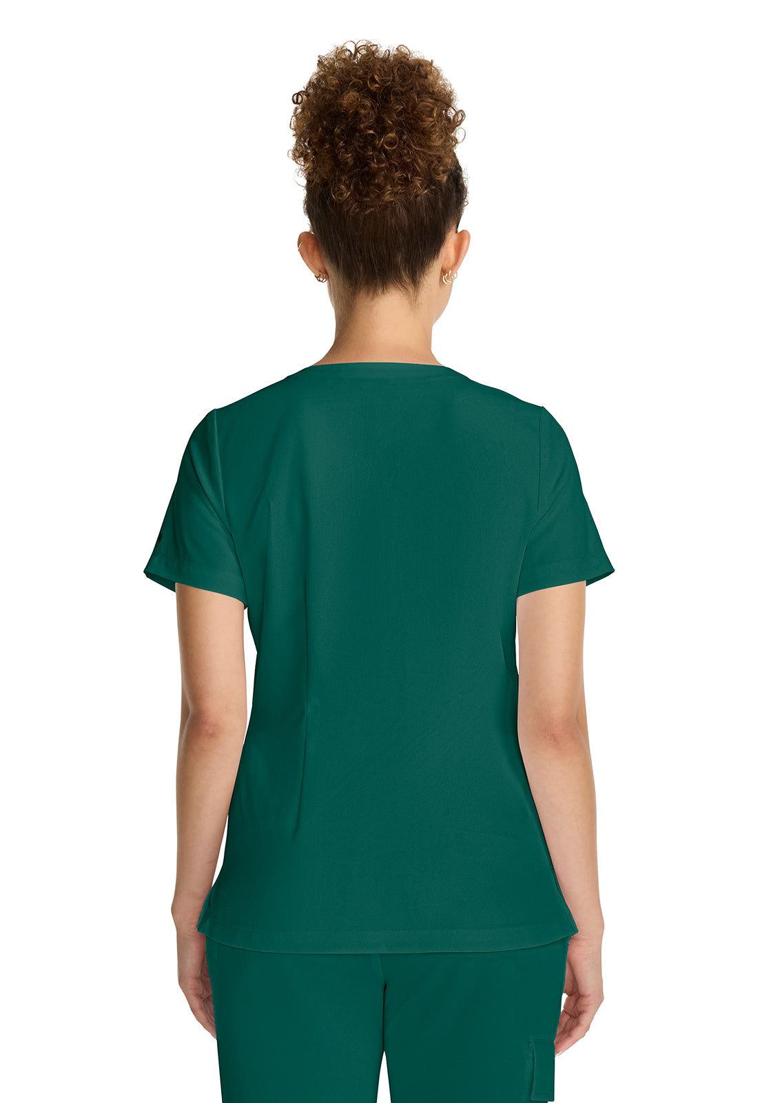 Quest HH755 Women's Tuck-in V-Neck Scrub Top Hunter