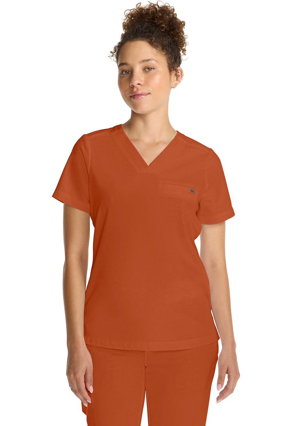 HH Quest HH755 Women's Tuck-in V-Neck Top Warm Sunrise