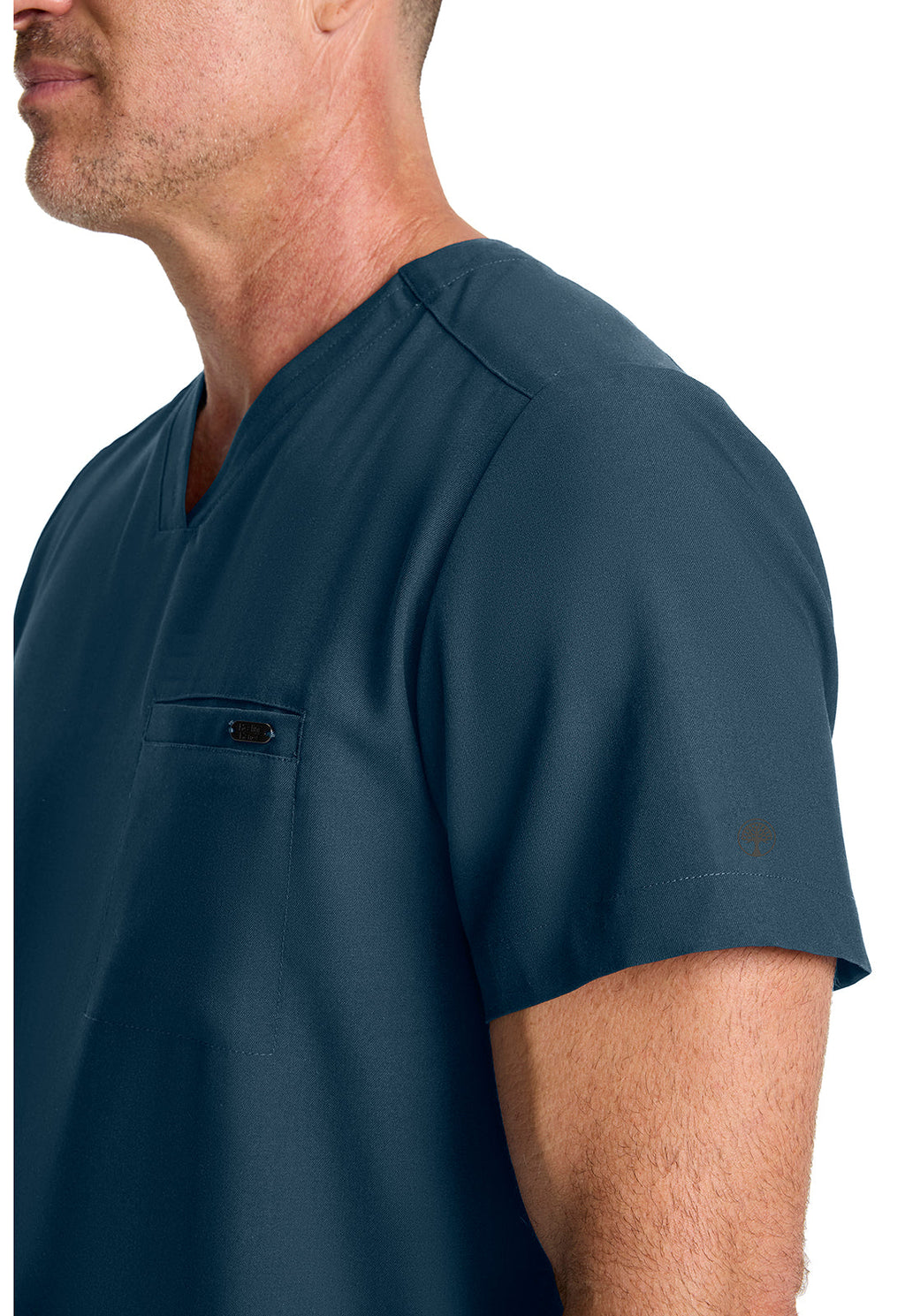 HH Quest HH758 Men's 1-Pocket V-Neck Top Caribbean Image