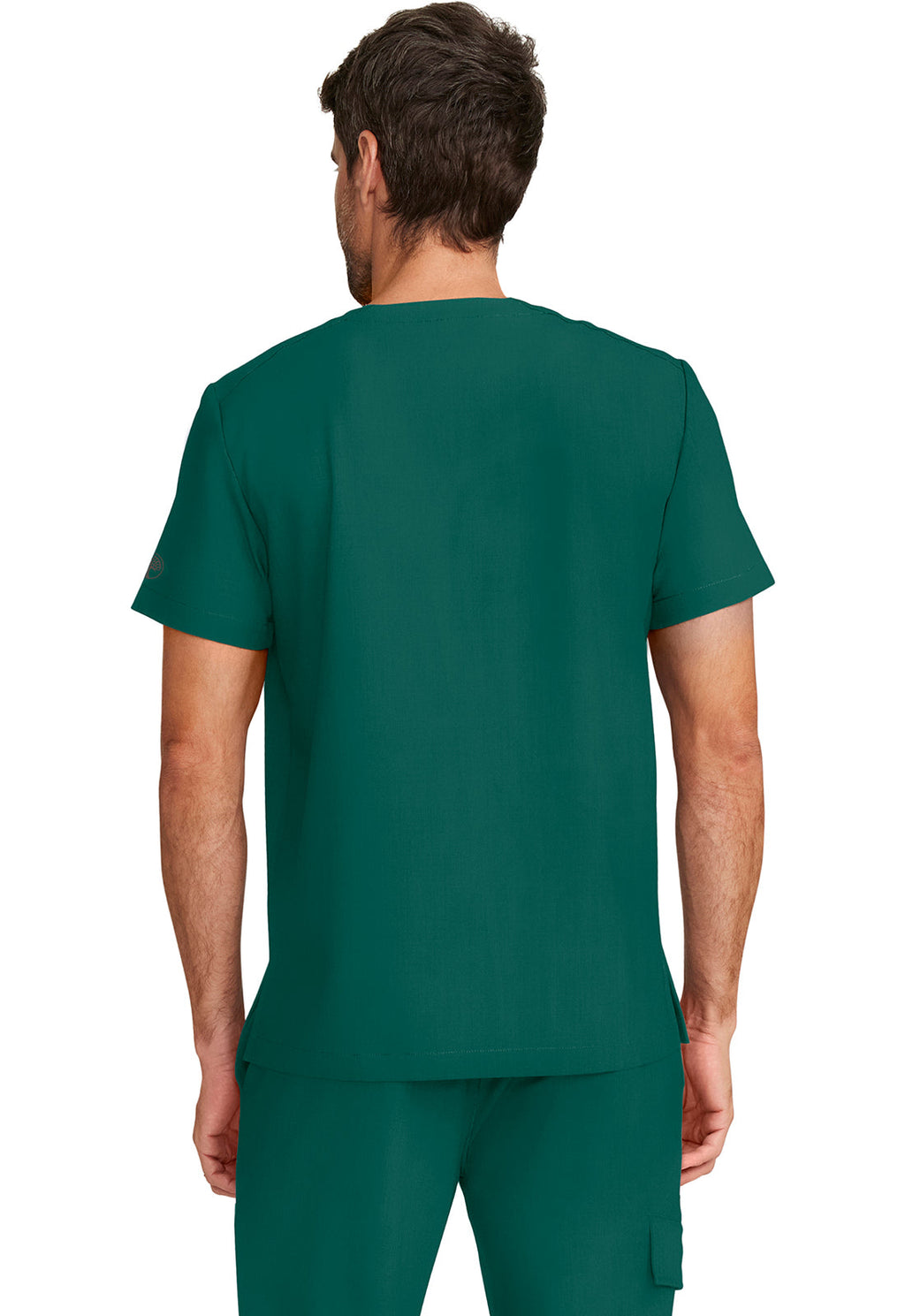 Quest HH758 Men's 1-Pocket V-Neck Scrub Top Hunter