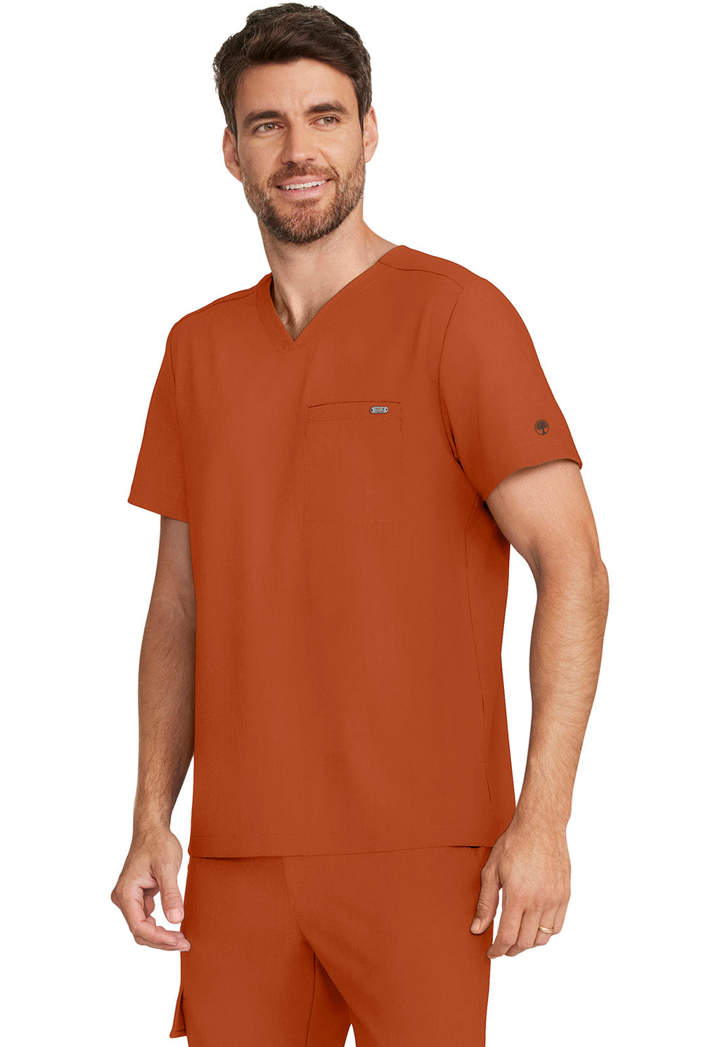 HH Quest HH758 Men's 1-Pocket V-Neck Top Warm Sunrise