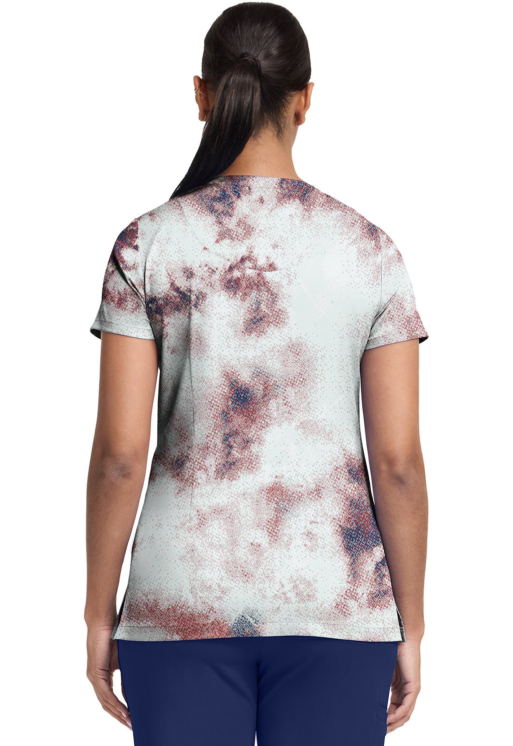 HH Quest HH907 Ivy Print Top Soft Fractures