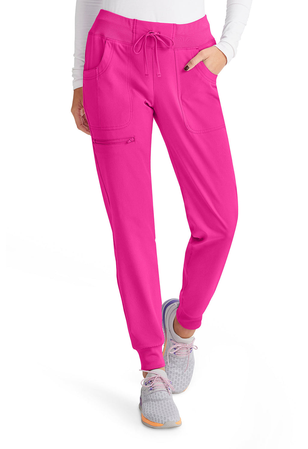 Break on Through HS030 Drawstring Jogger Flamingo