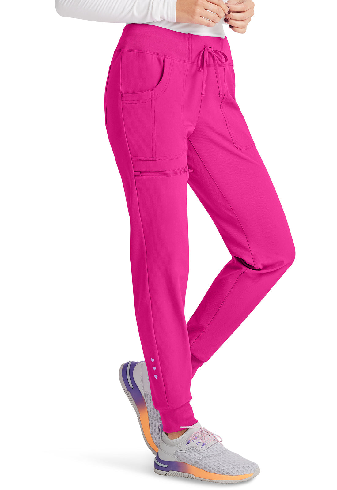 Break on Through HS030 Drawstring Jogger Flamingo