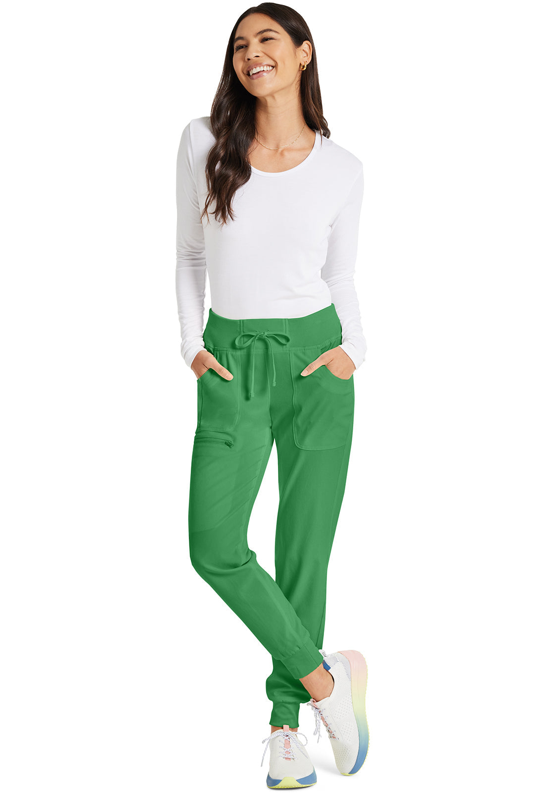 Break on Through HS030 Drawstring Jogger Kelly Green Image