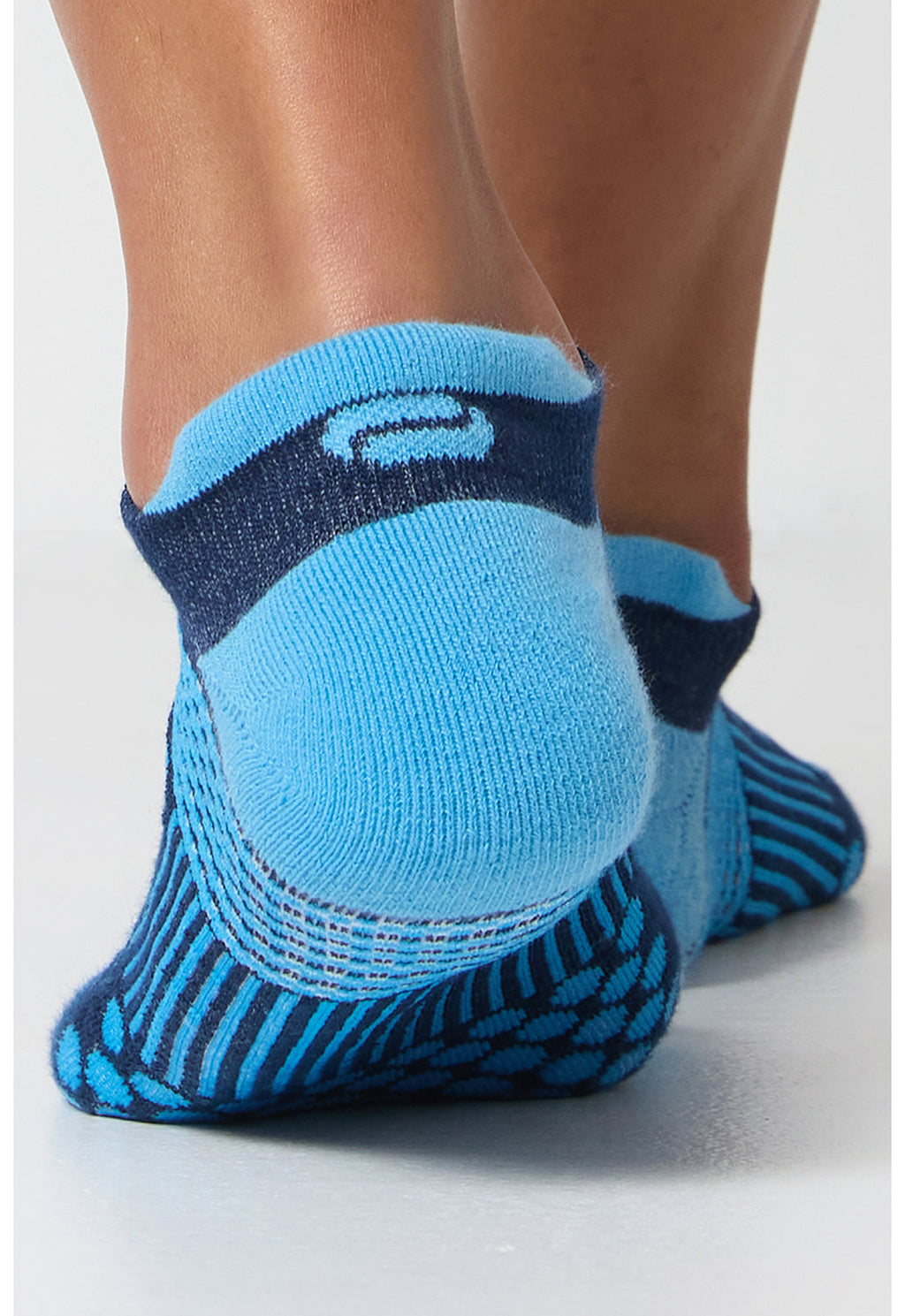 Infinity Legwear HUSTLE Unisex Athletic Ankle Socks Royal/Navy