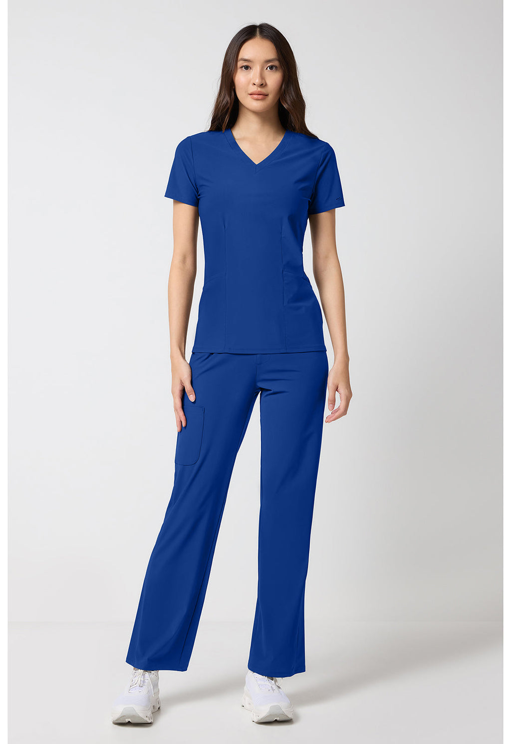 Pursuit IN00033 Women's V-Neck Scrub Top Royal