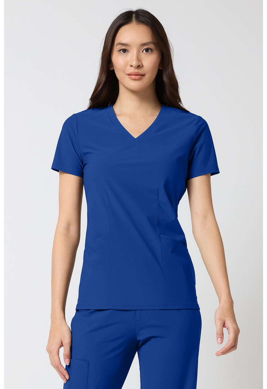 Pursuit IN00033 Women's V-Neck Scrub Top Royal
