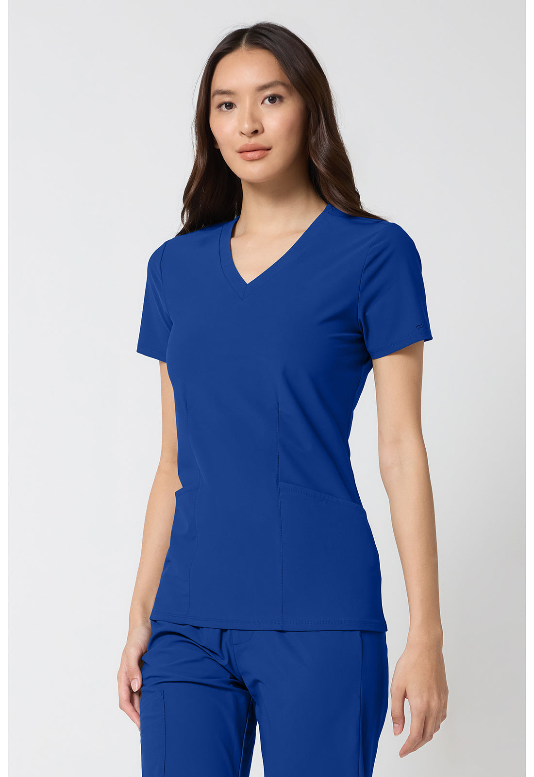 Pursuit IN00033 Women's V-Neck Scrub Top Royal