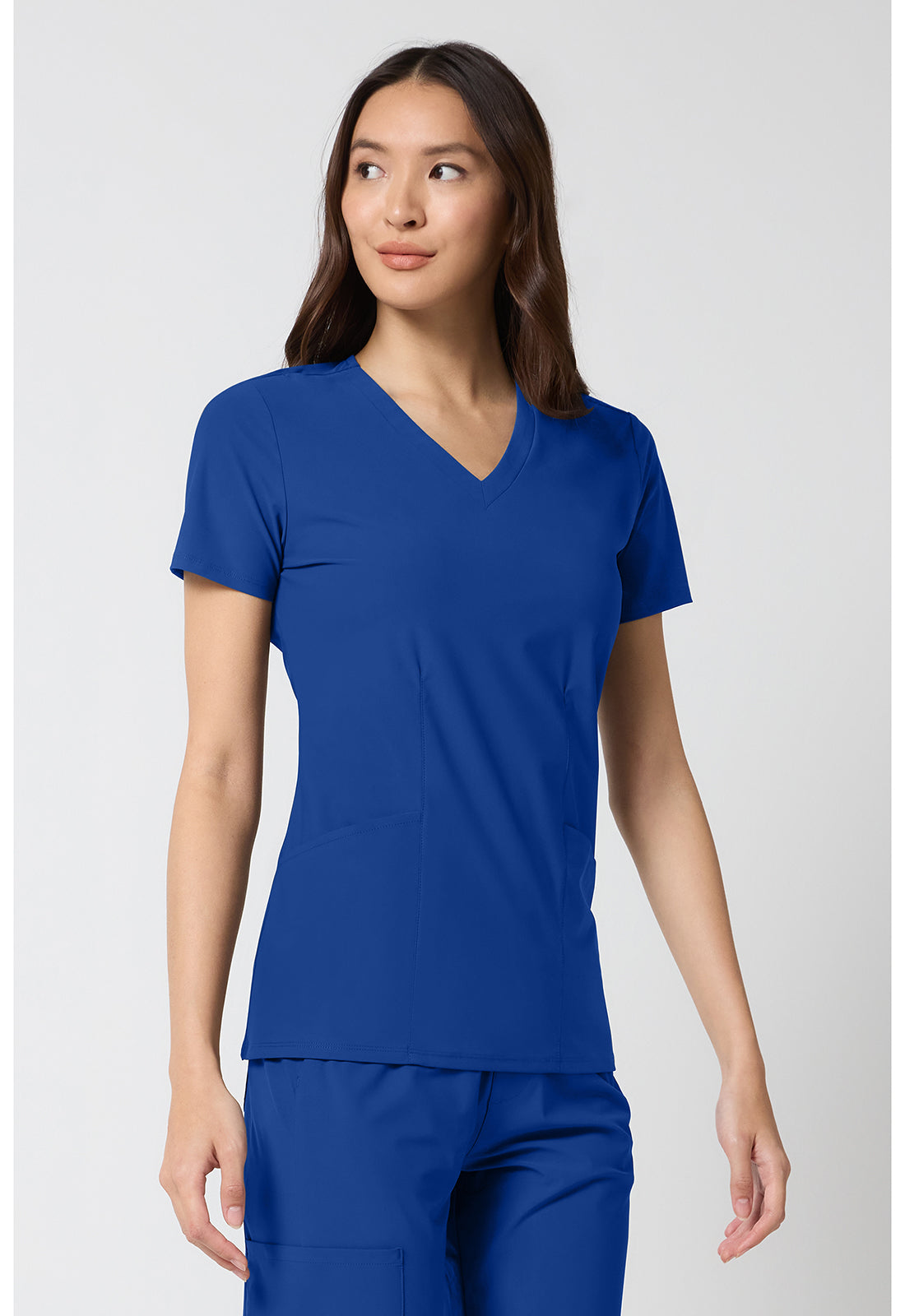 Pursuit IN00033 Women's V-Neck Top Royal