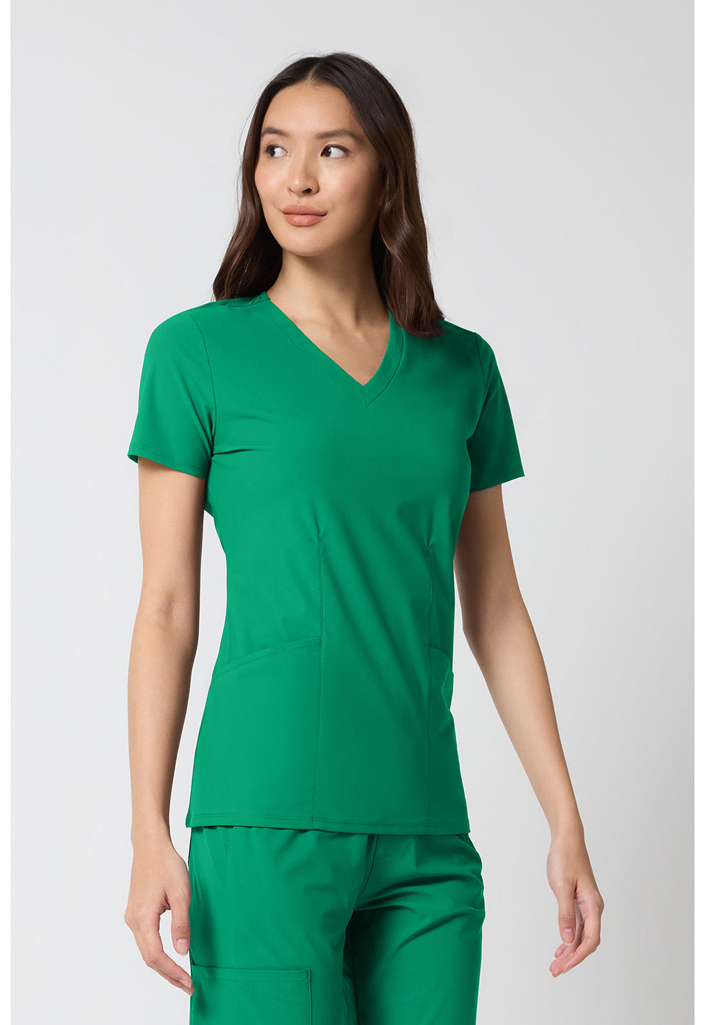 Pursuit IN00033 Women's V-Neck Top Retro Green