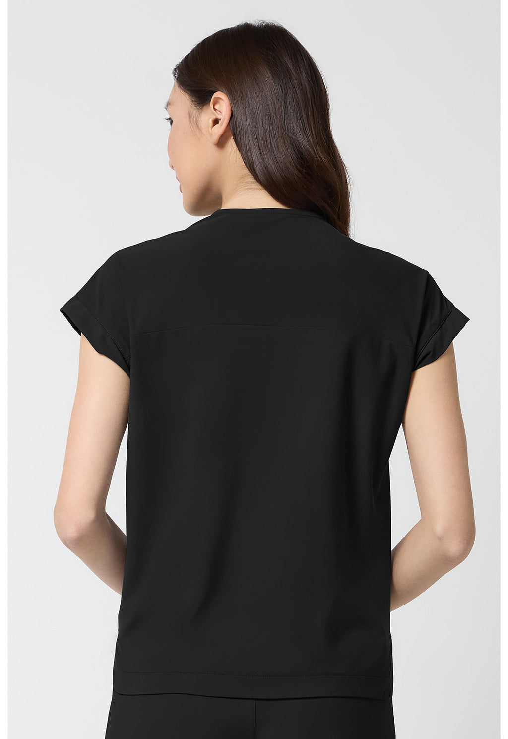 Pursuit IN00034 Women's Dolman V-Neck Top Black