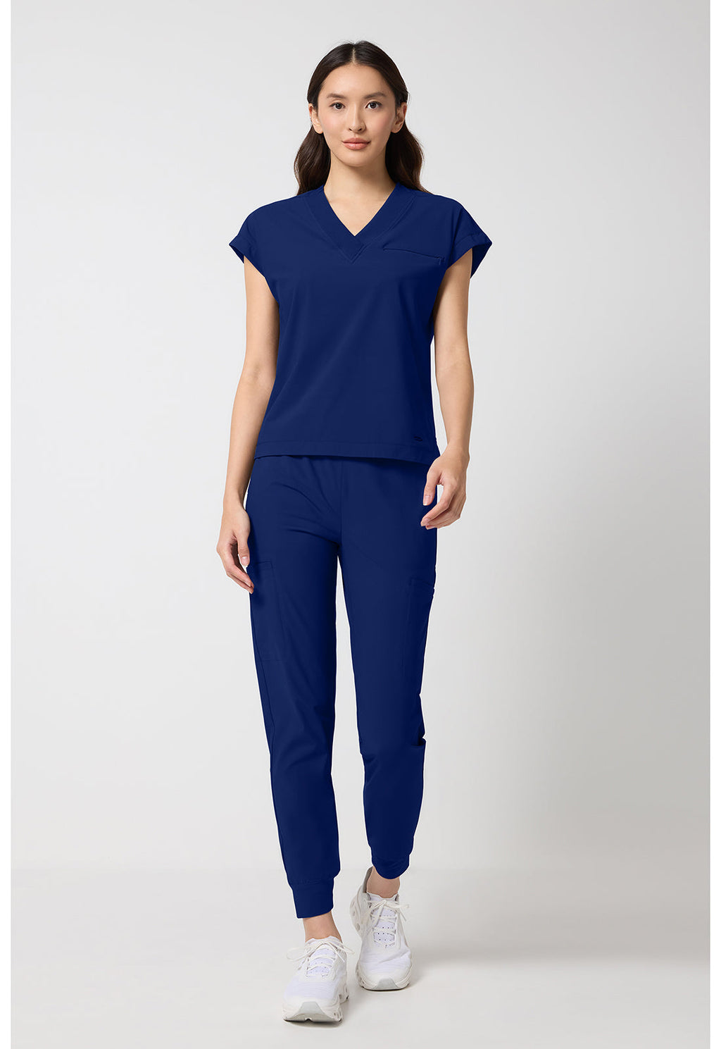 Pursuit IN00034 Women's Dolman V-Neck Scrub Top Navy