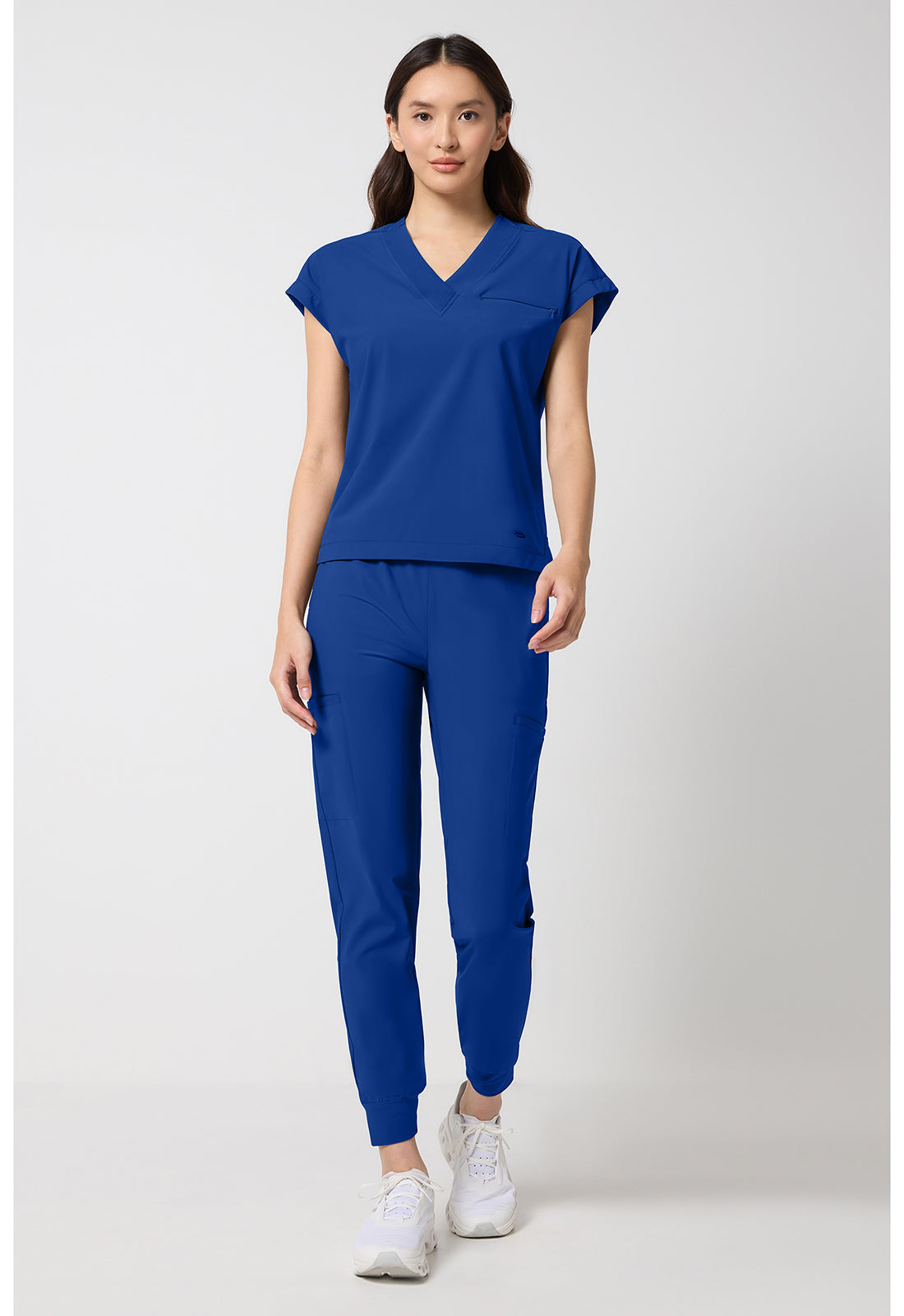 Pursuit IN00034 Women's Dolman V-Neck Scrub Top Royal