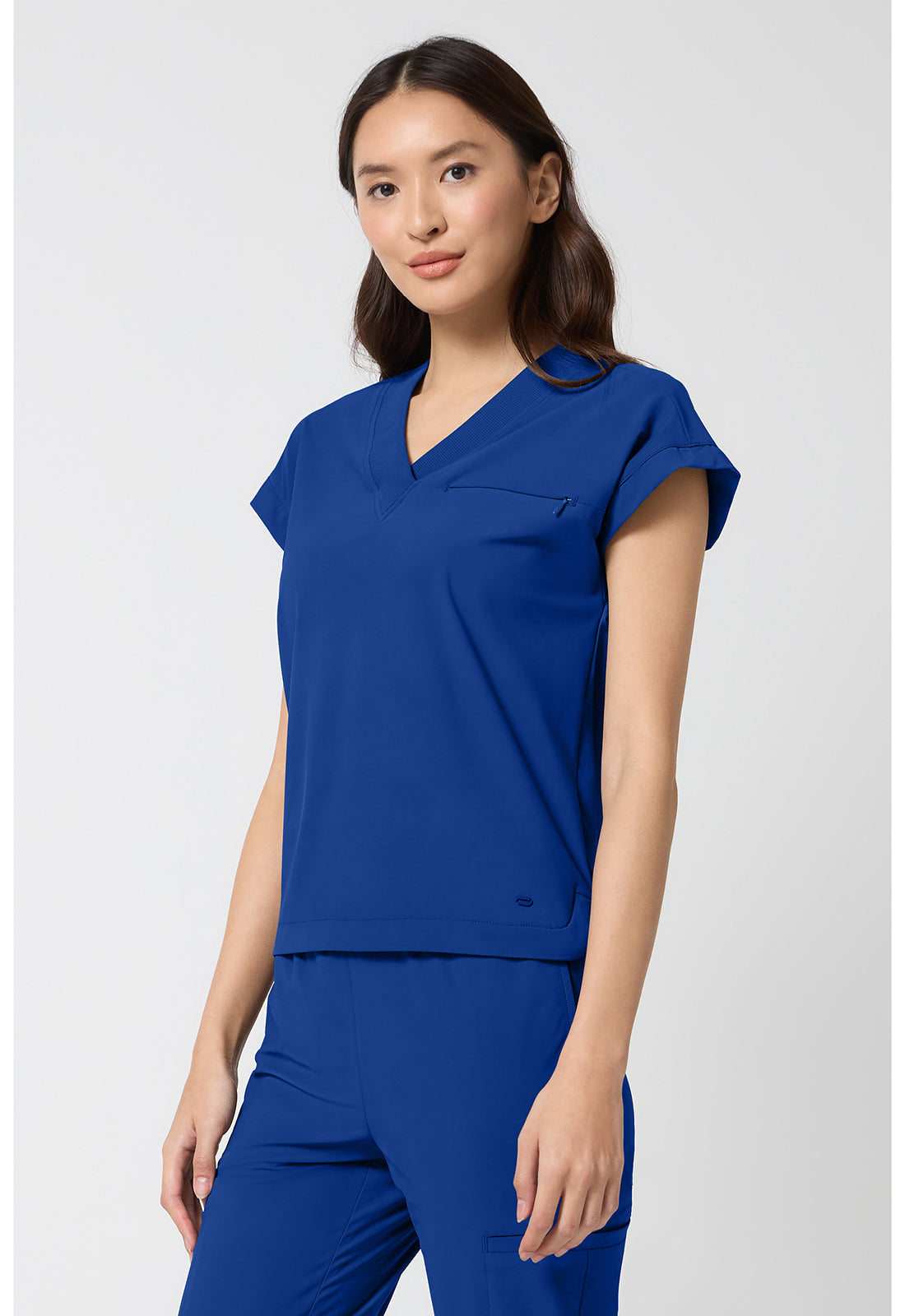 Pursuit IN00034 Women's Dolman V-Neck Scrub Top Royal
