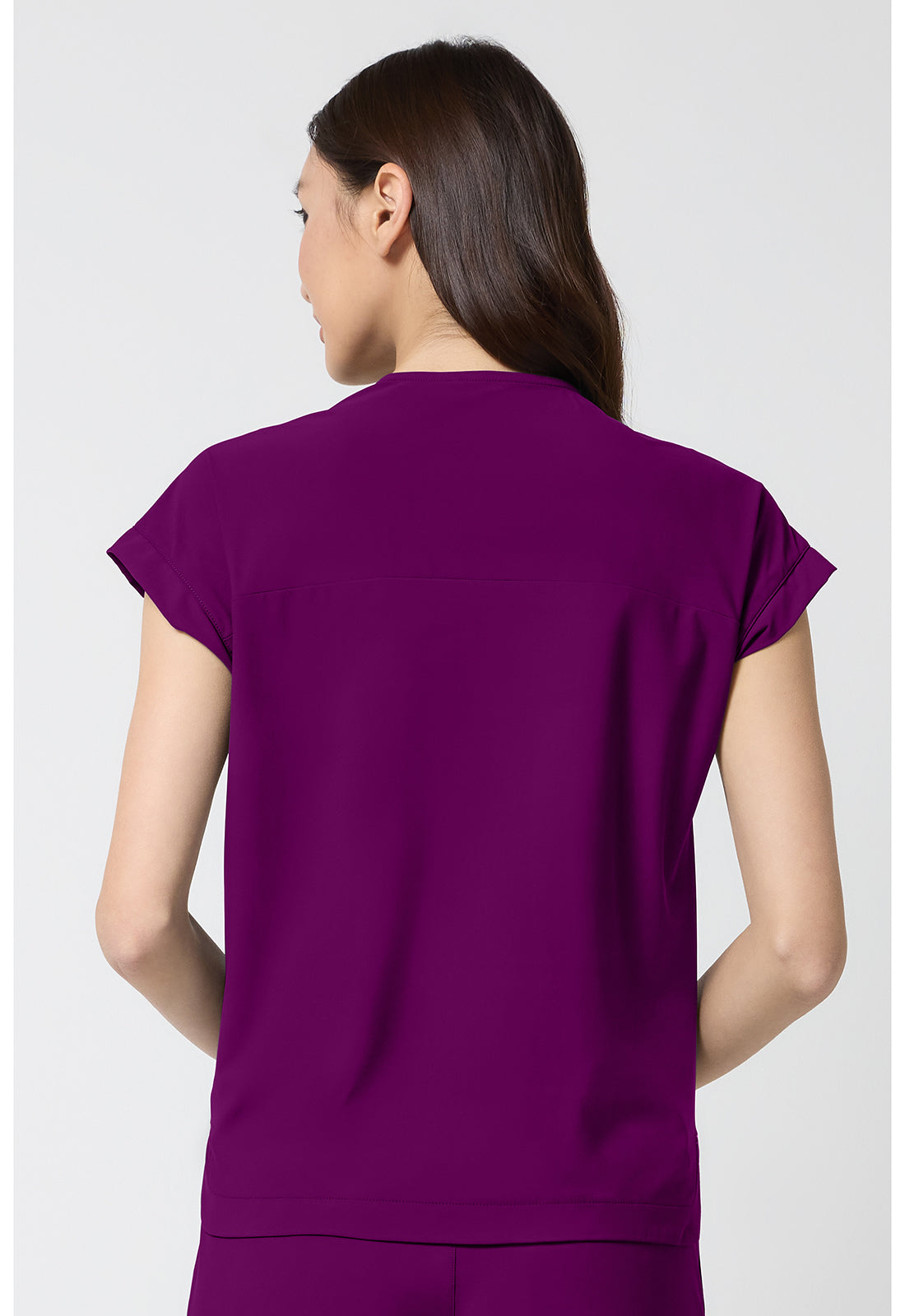 Pursuit IN00034 Women's Dolman V-Neck Top Wine