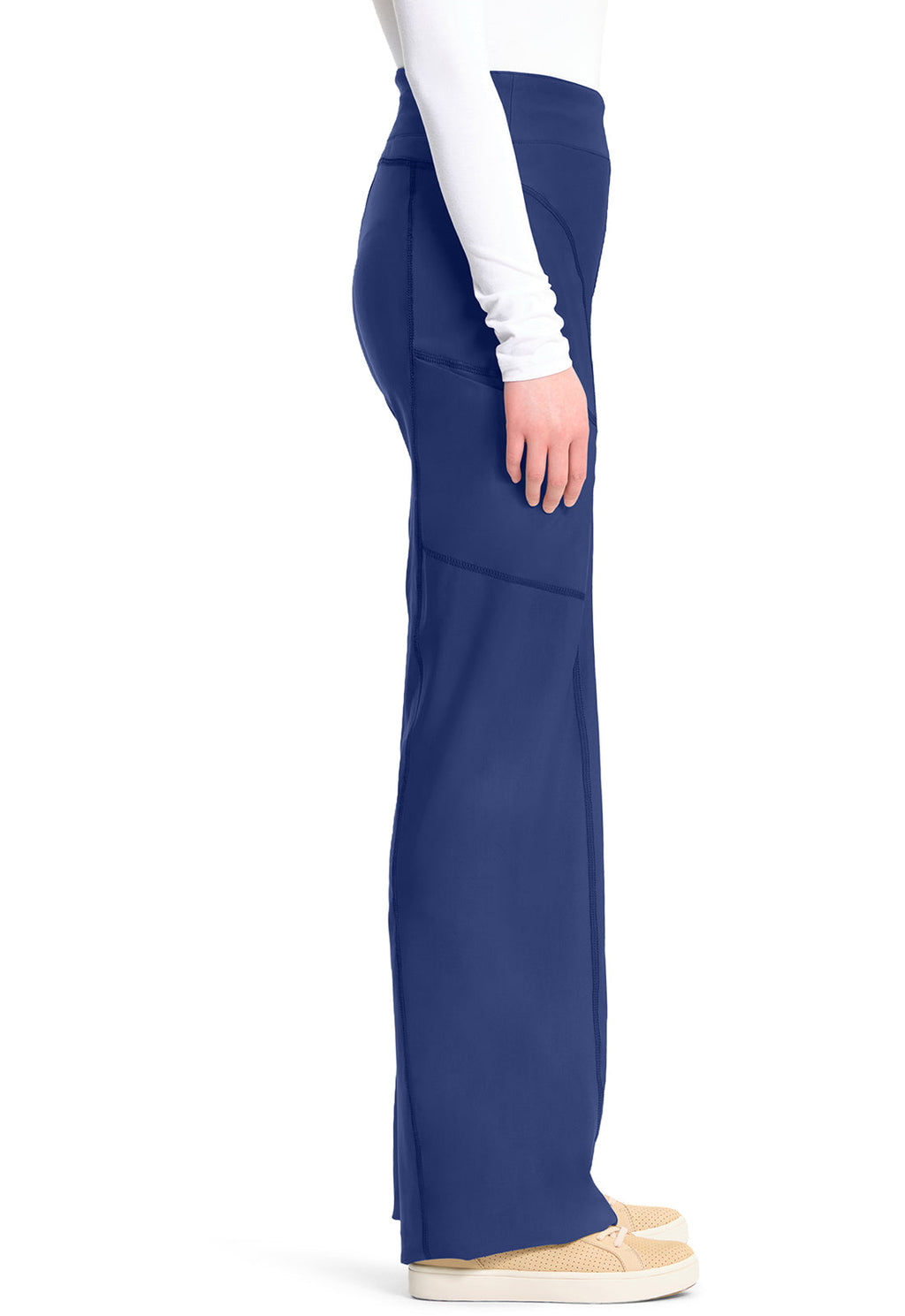 GNR8 Kinetic  IN009A Knit Mid Rise Pull-on Trouser Pants Navy