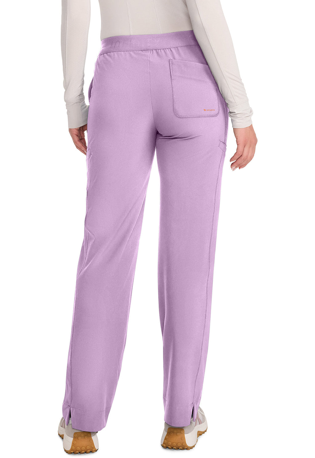 GNR8 IN011A Women's Mid-Rise Wide Leg Pants Livewire Lilac