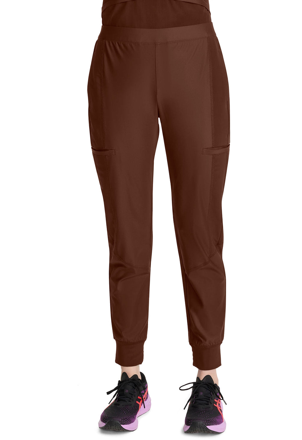 Kinetic IN012A Women's Knit Convertible Jogger Espresso Express