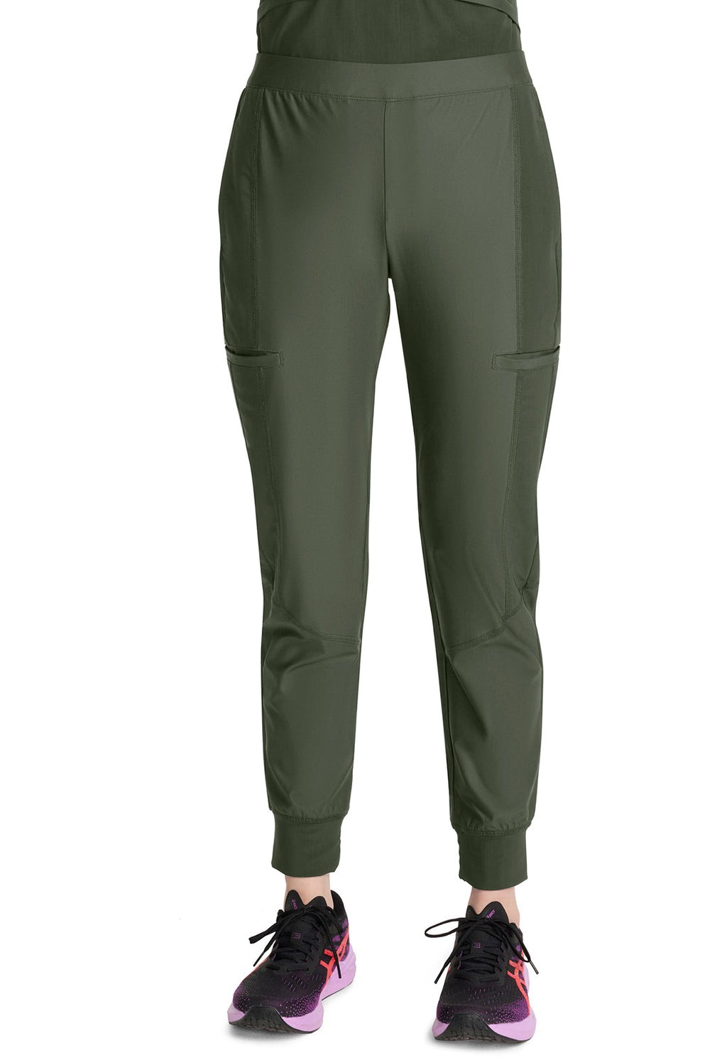 Kinetic IN012A Women's Knit Convertible Jogger Sap Green